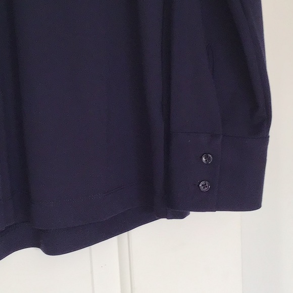 Navy blue button down shirt - Picture 2 of 7